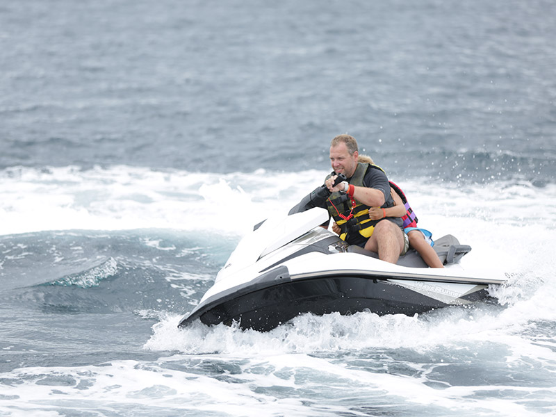 Jet Skiing in Maldives with Heritance Aarah