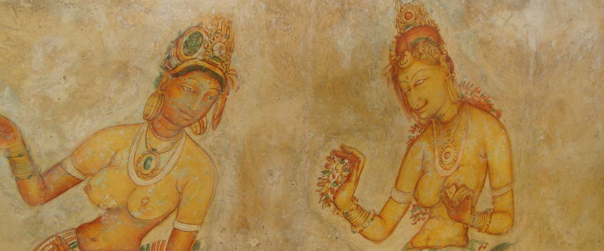 Famous Sigiriya Frescoes paintings