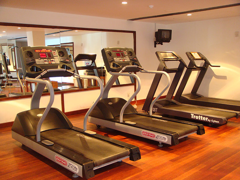 Treadmills at Heritance Kandalama Gym
