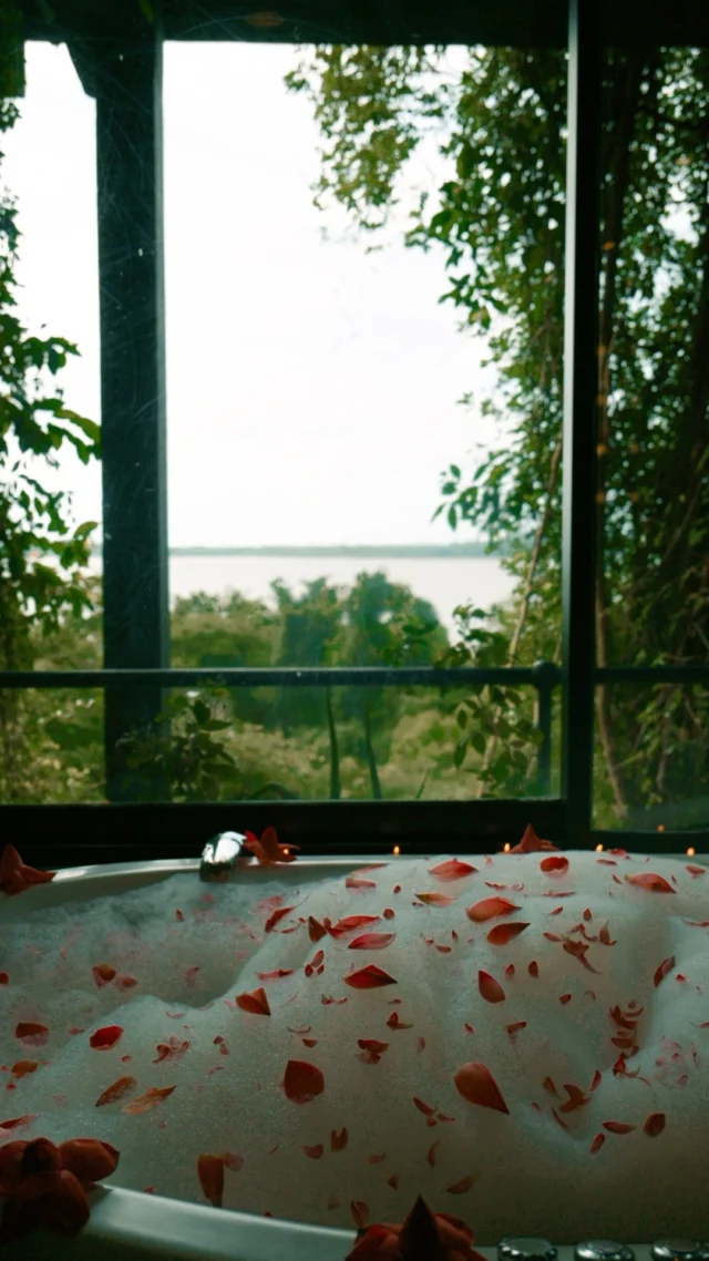 Soak in the stillness with a private hot tub experience in our Deluxe Suite. Surrounded by nature and designed for comfort, it’s the perfect way to unwind and take in the views in peace.

#HeritanceHotelsandResorts #HeritanceKandalama #VisitSriLanka #TravelSriLanka #Kandalama #srilankatrip #srilanka