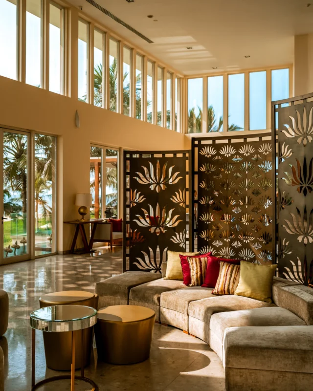 As the morning sun filters through the open spaces of the lobby, the warmth of the tropics begins to settle in. This is where design meets natural light, creating a space that welcomes you at any time of day.

#SentidoHeritanceNegombo #SriLankaArchitecture #HeritanceHotelsandResorts #NegomboHotels