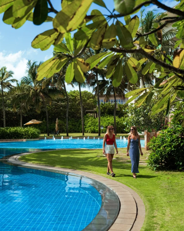 Take a quiet stroll through the gardens at Sentido Heritance Negombo, where tropical greenery surrounds you at every turn. With the pool glistening beside you and palm trees swaying overhead, it is the perfect way to enjoy the fresh air and coastal calm.

#SentidoHeritanceNegombo #HeritanceHotelsandResorts #NegomboEscape #SriLankaTravel